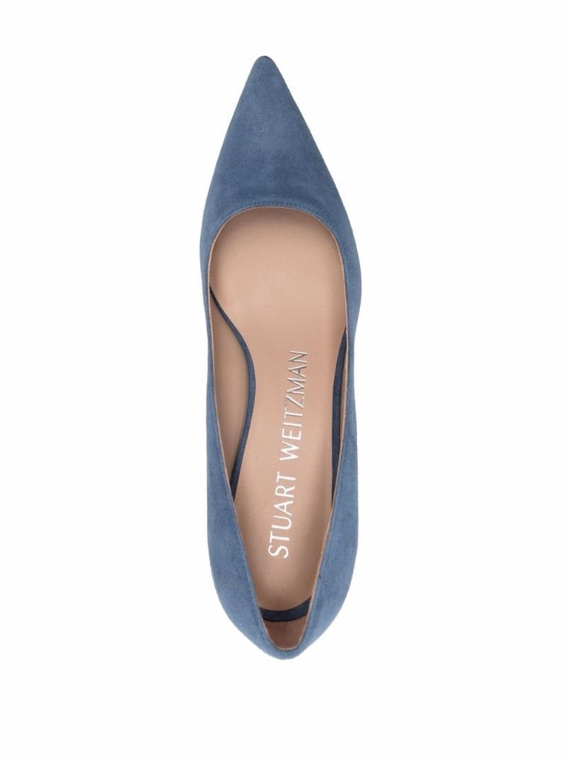 Sue 75mm pointed toe pumps - 4