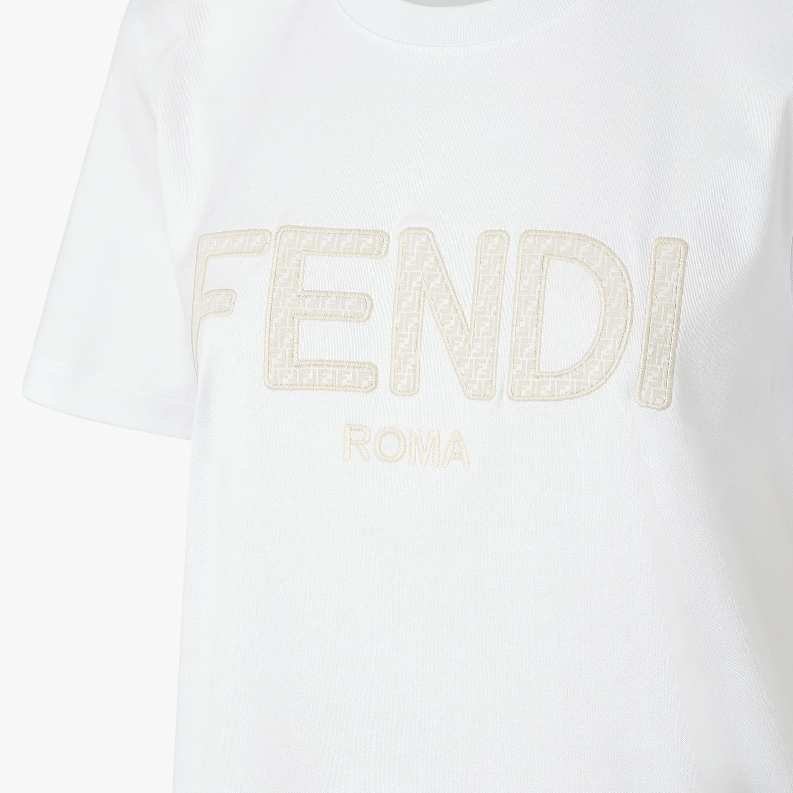 White cotton T-shirt - 3