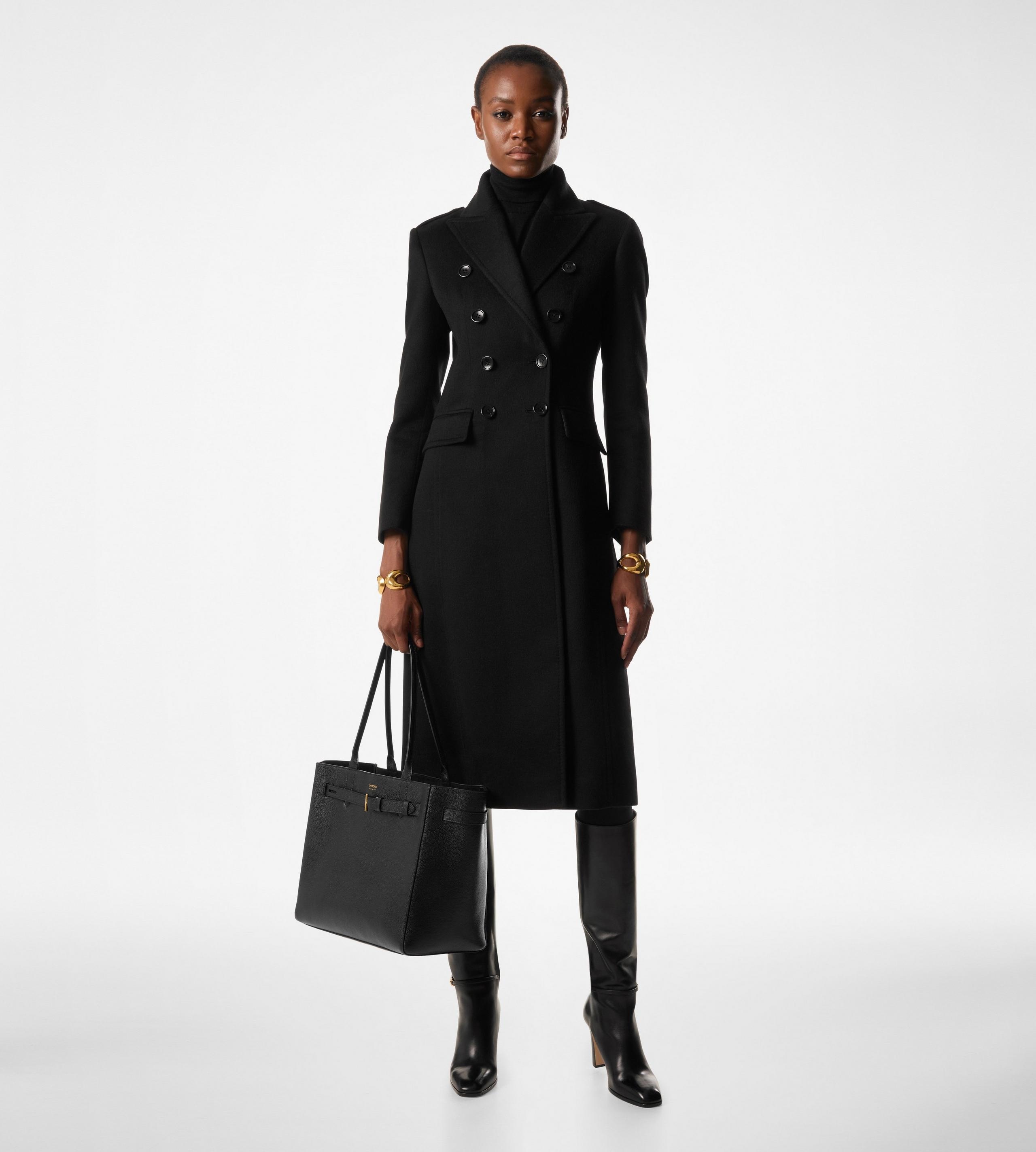 GRAIN LEATHER AUDREY MEDIUM TOTE - 5
