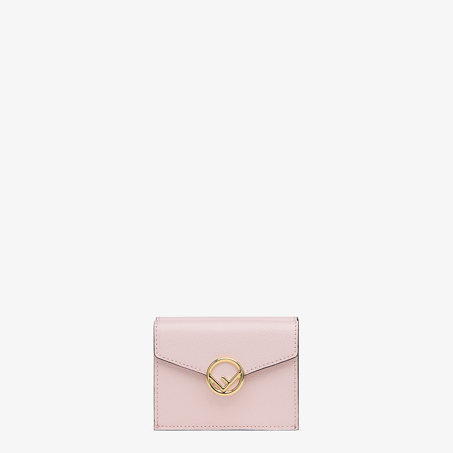 Pink leather wallet - 1