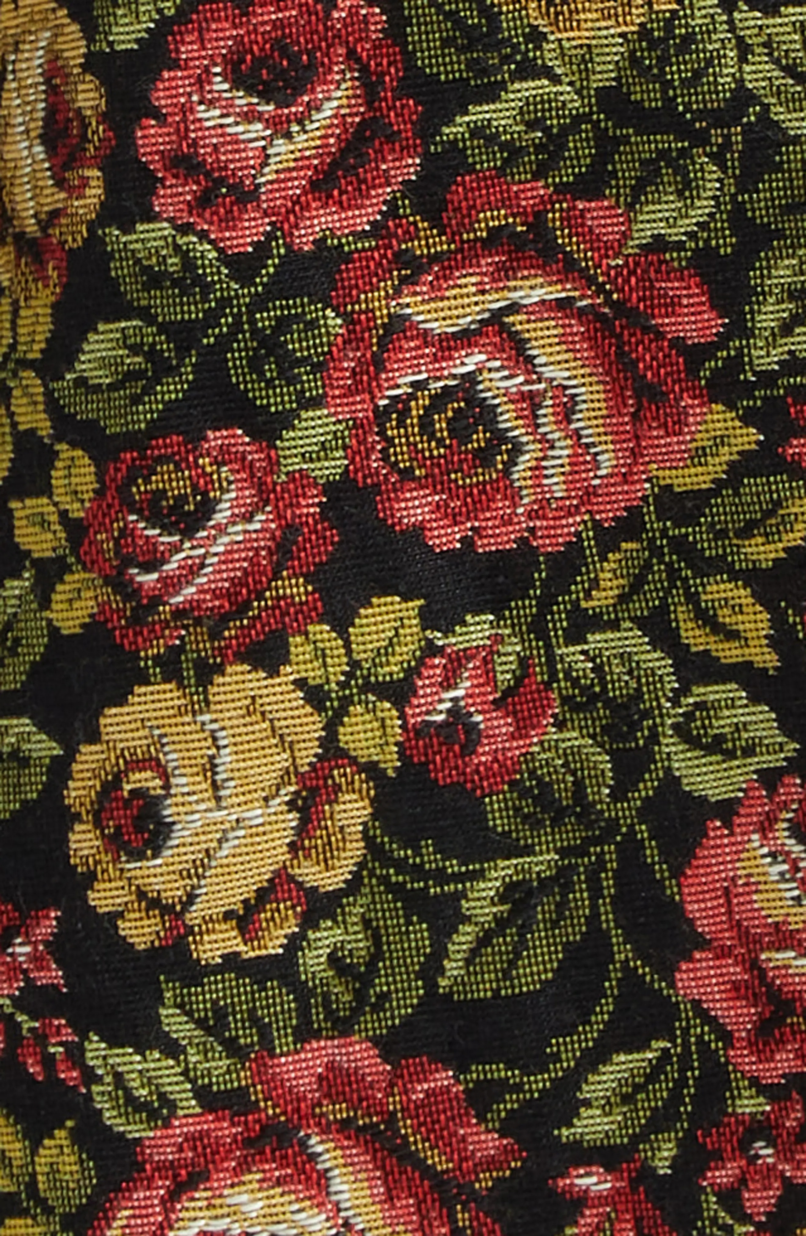 Rose Tapestry Wrap Skirt - 7