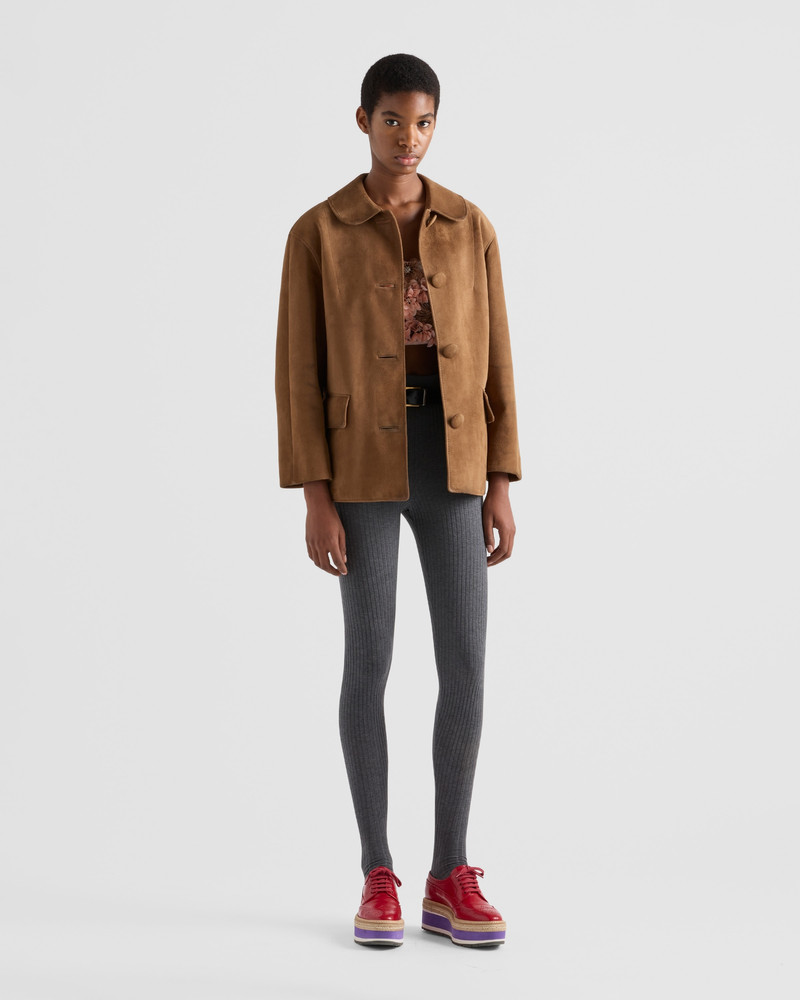 Prada Suede jacket outlook