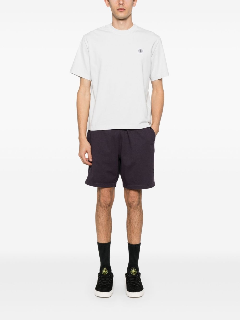 Compass-motif T-shirt - 2
