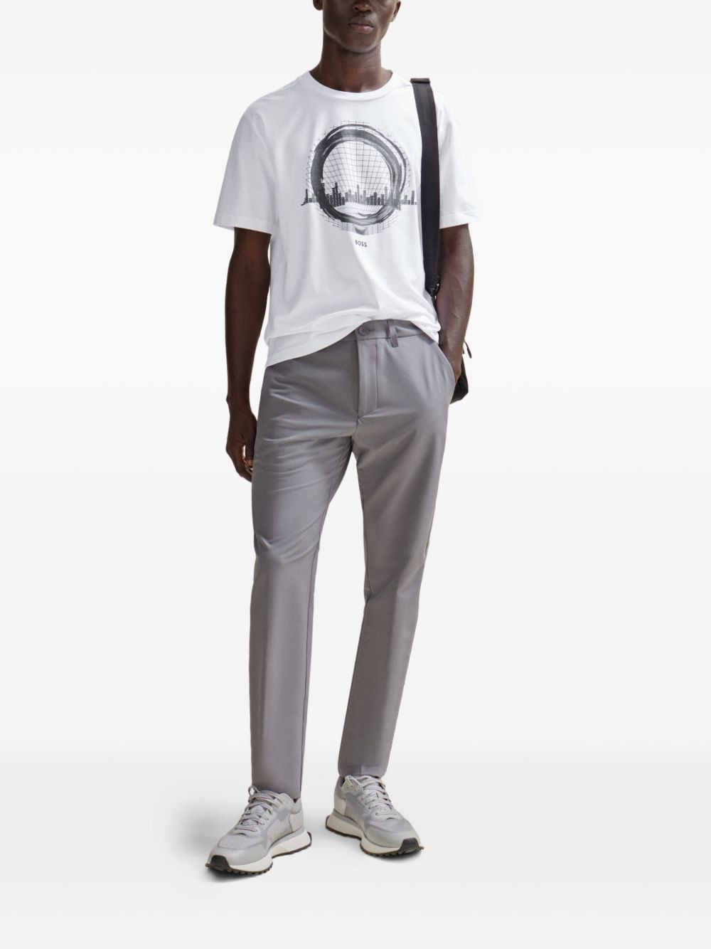 logo-raised T-shirt - 2