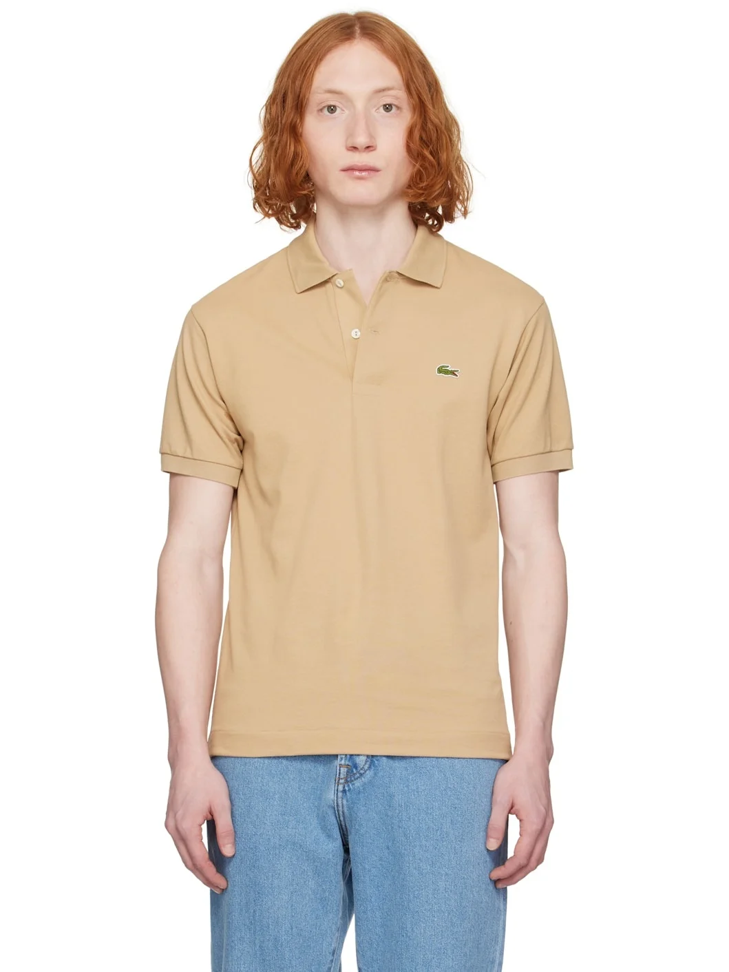 Beige Classic Fit Original Polo - 1