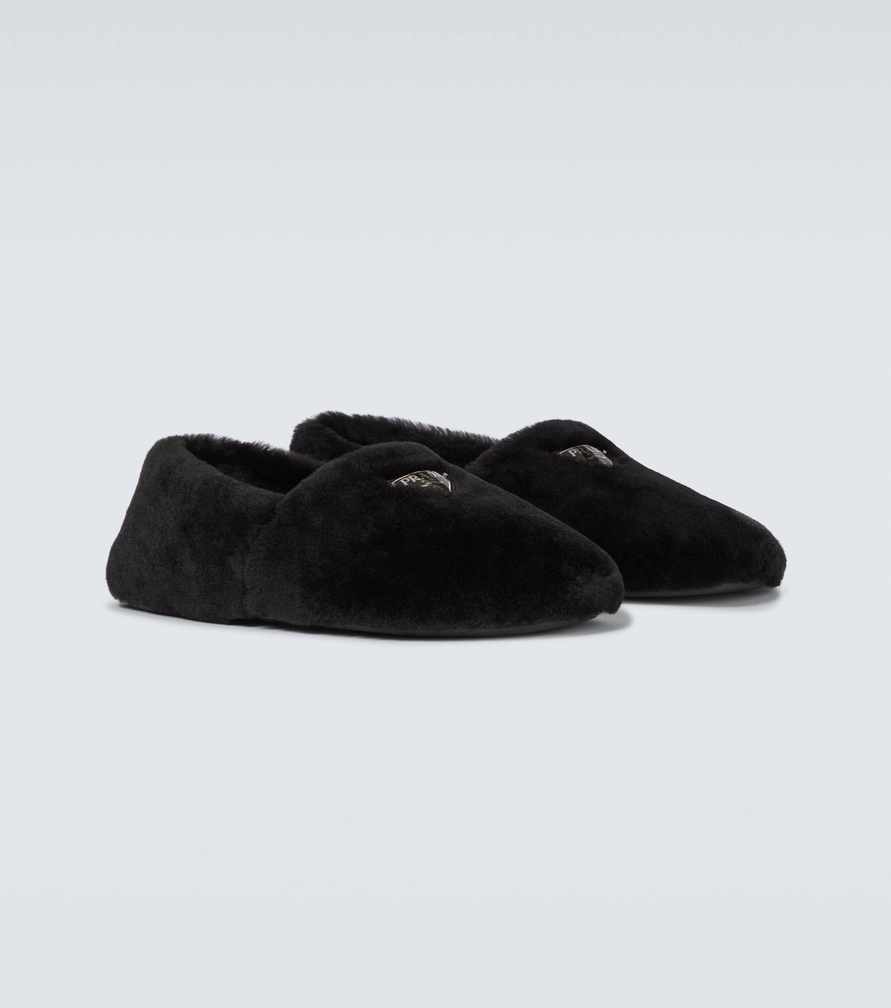 Shearling slippers - 5