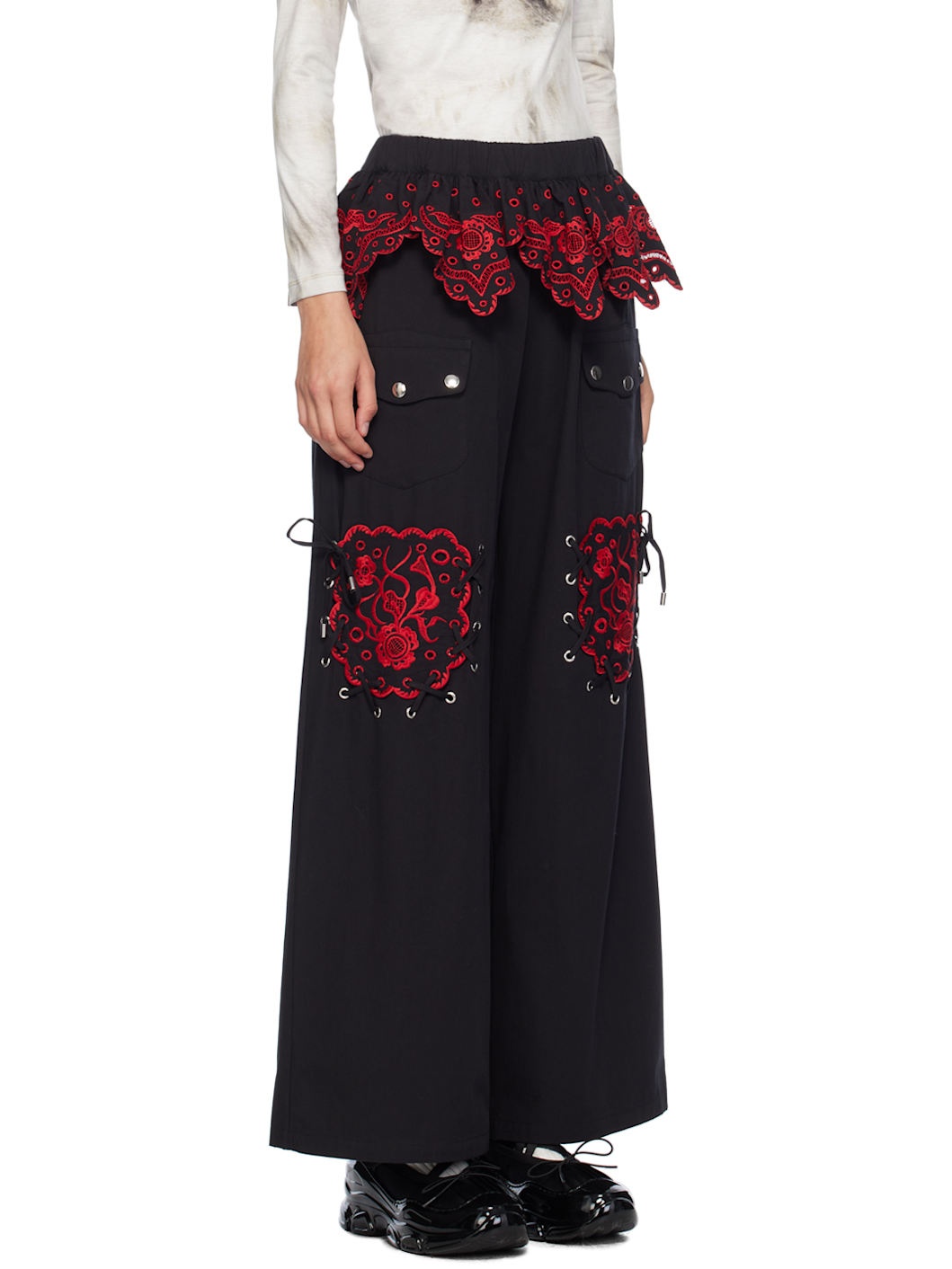 Black Lansky Trousers - 2