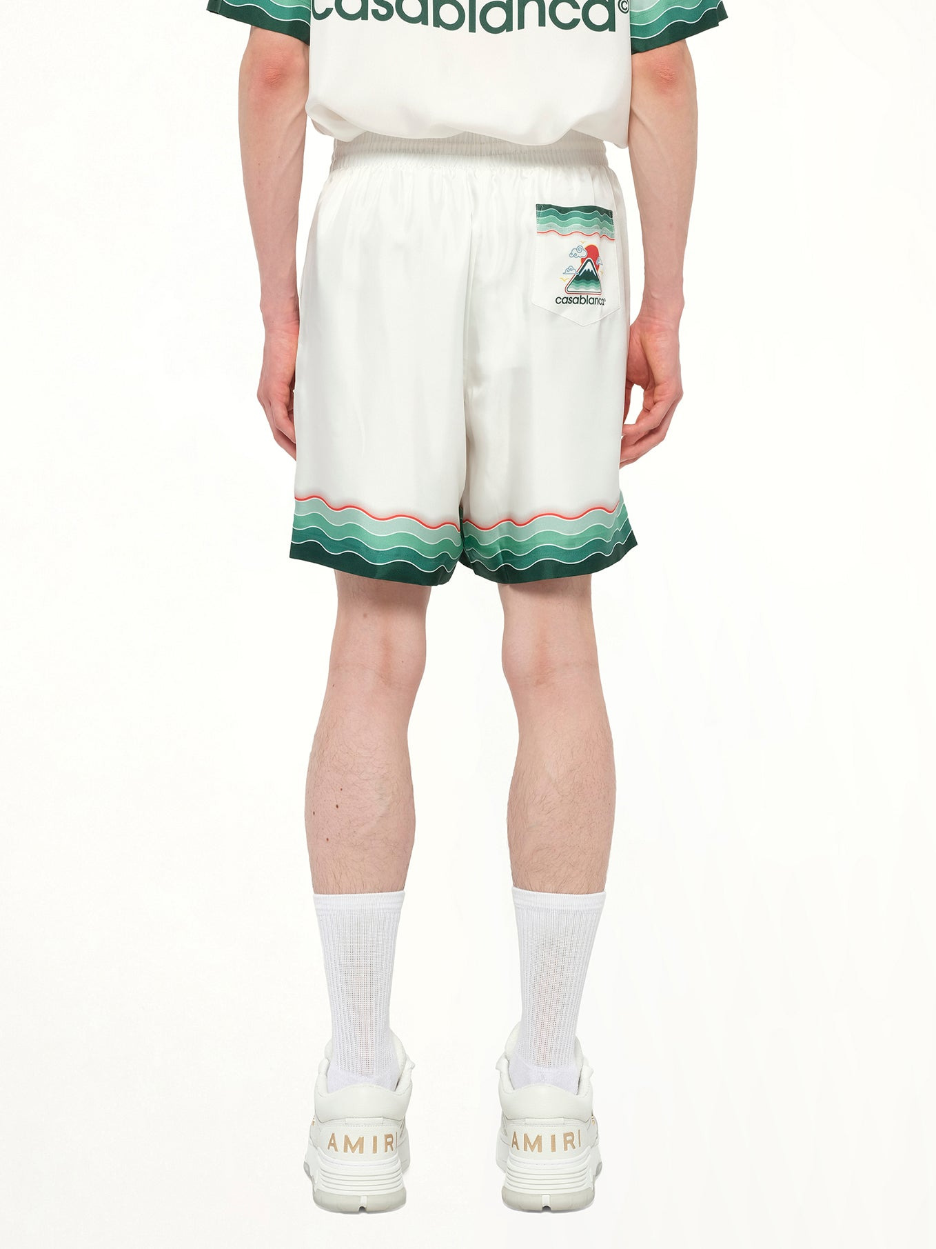 Montagne Ondulee Shorts in Multicolour - 5