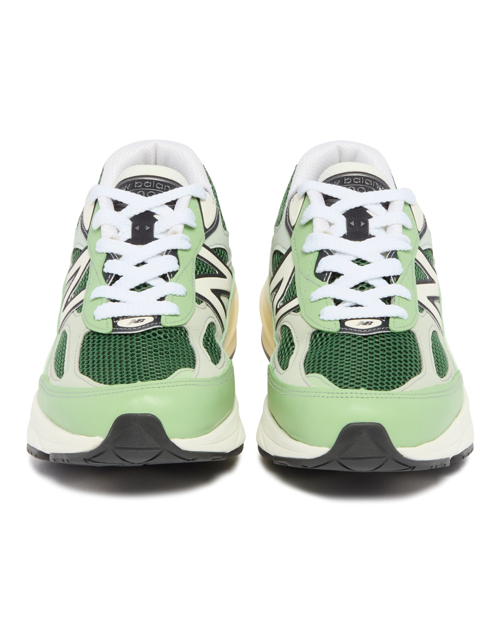 Green Made in USA 990v6 Sneakers - 5