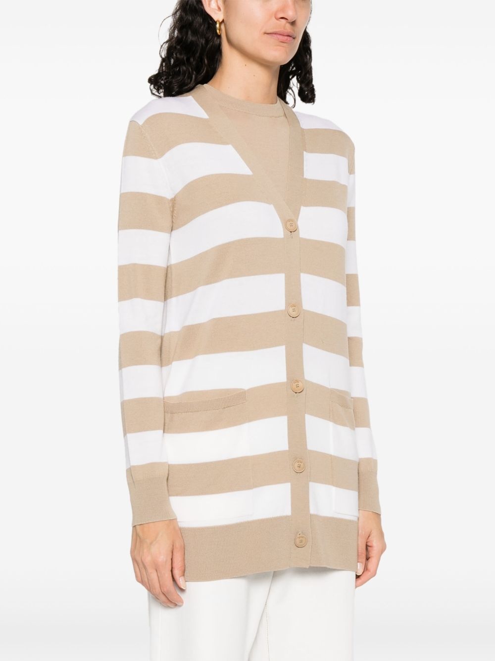 virgin wool cardigan - 3