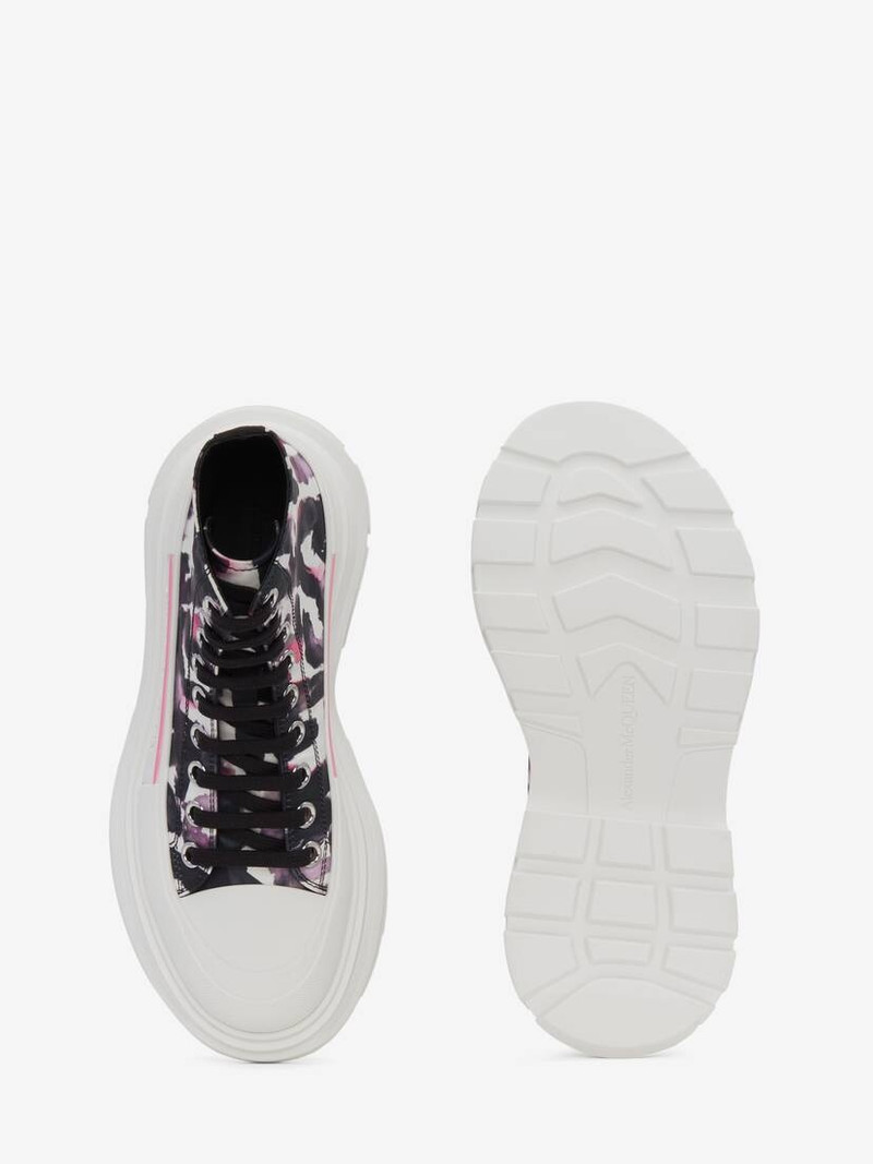 Multicolour의 여성용 Tread Slick Watercolour Graffiti Boot 4