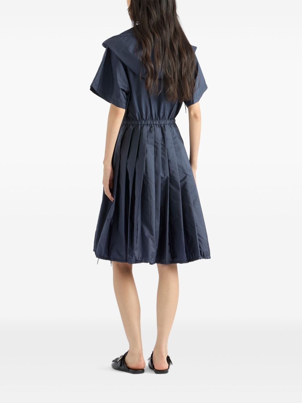 Re-Nylon zip-up utility dress - 3