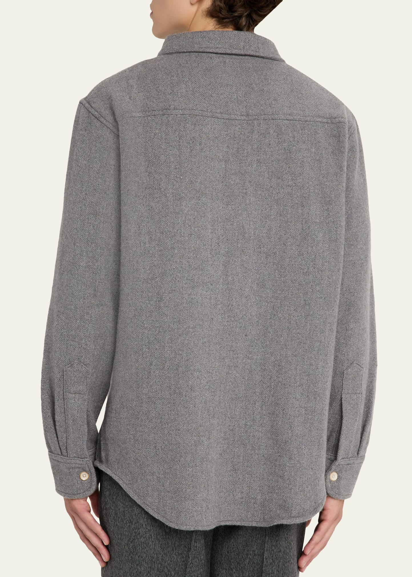 Men's Cashmere Sport Shirt - 3