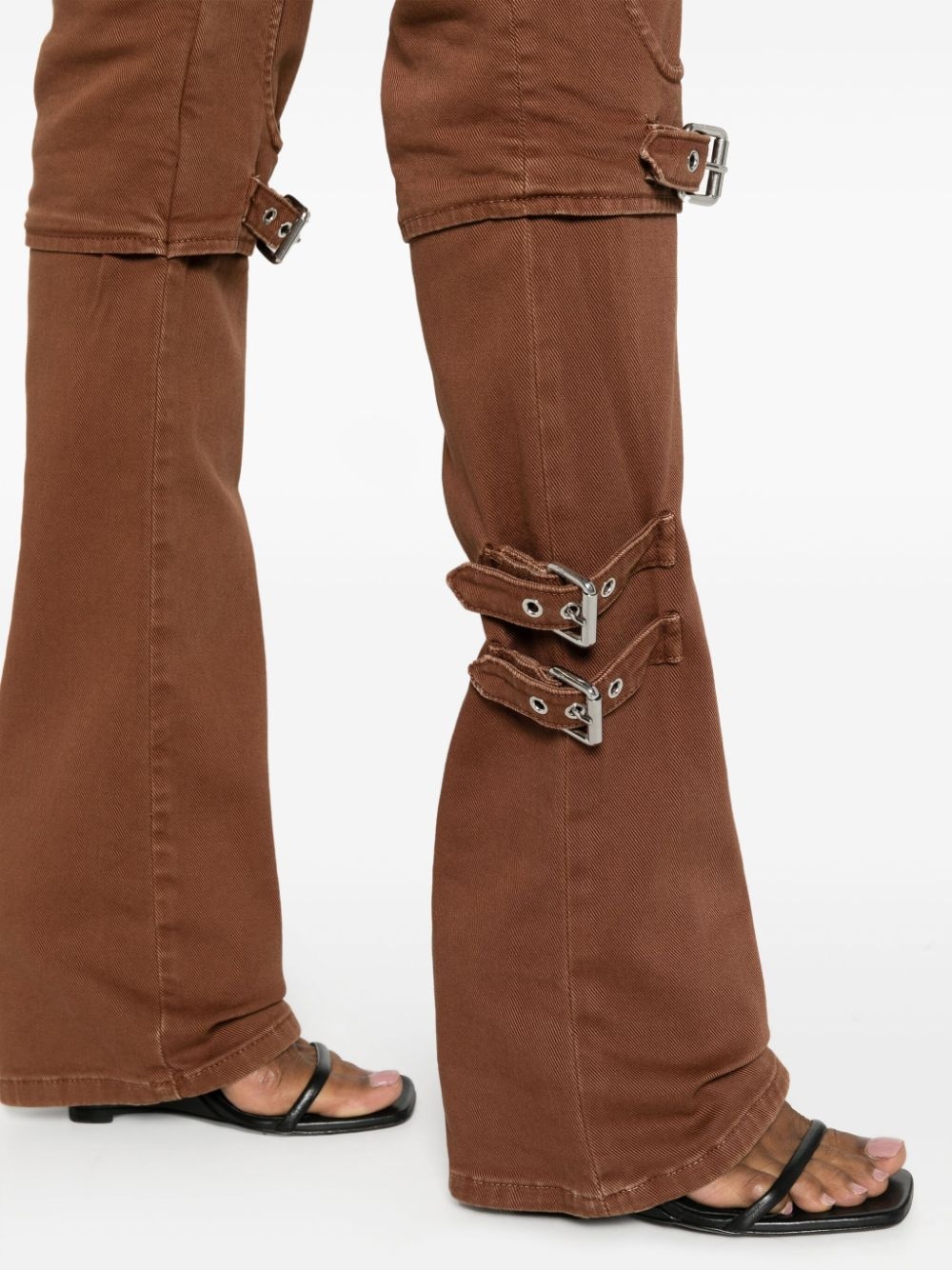 buckle-detail jeans - 5