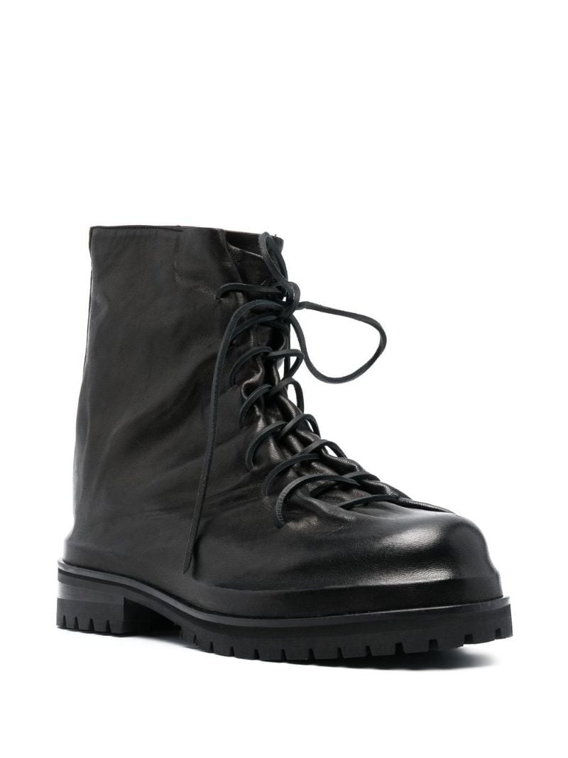 ankle lace-up fastening boots - 2