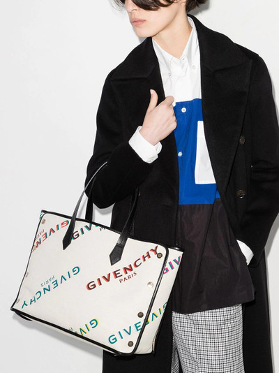 Givenchy Bond Shopper logo-print tote bag outlook