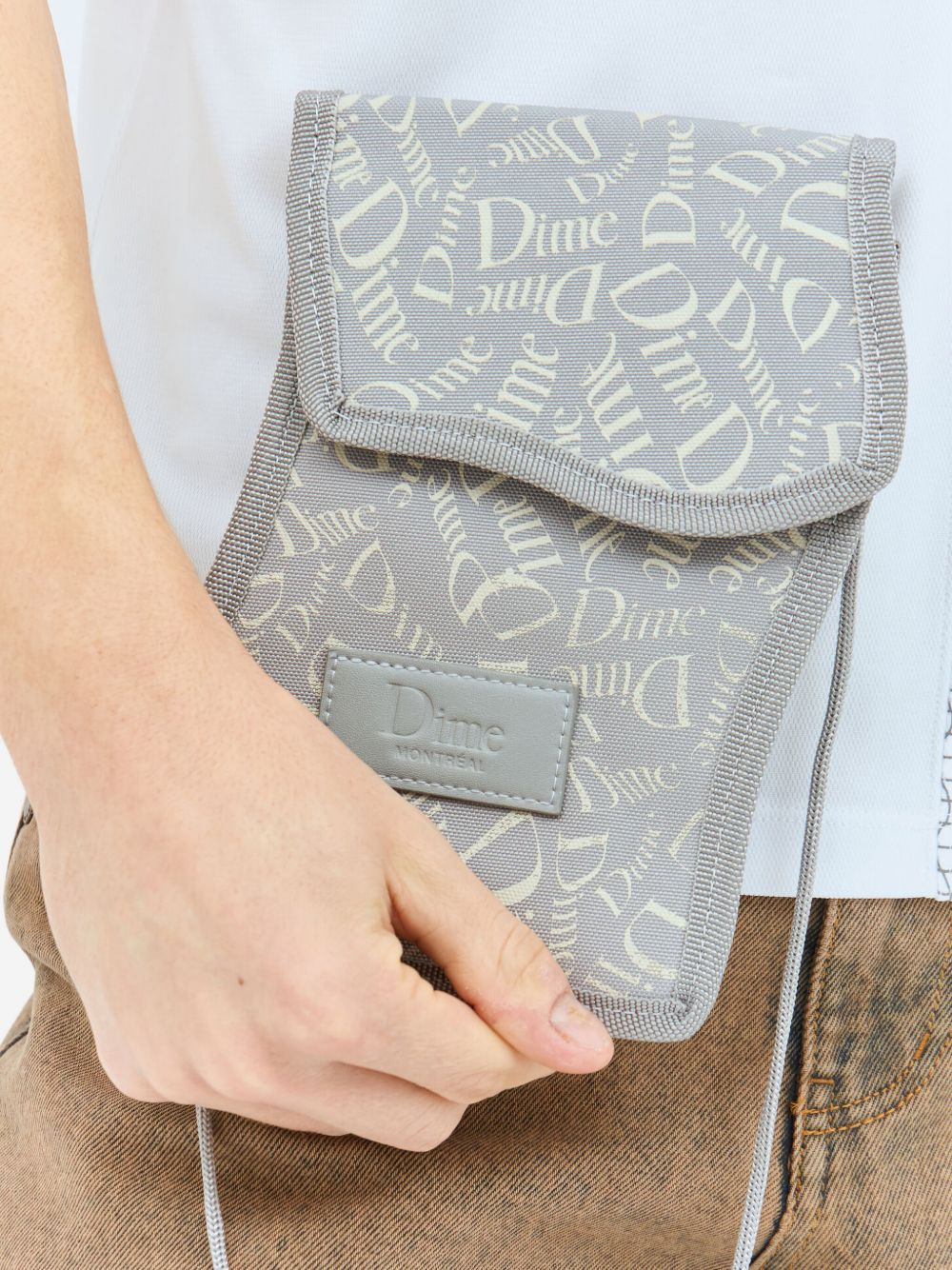 Haha logo-motif cross body bag - 4