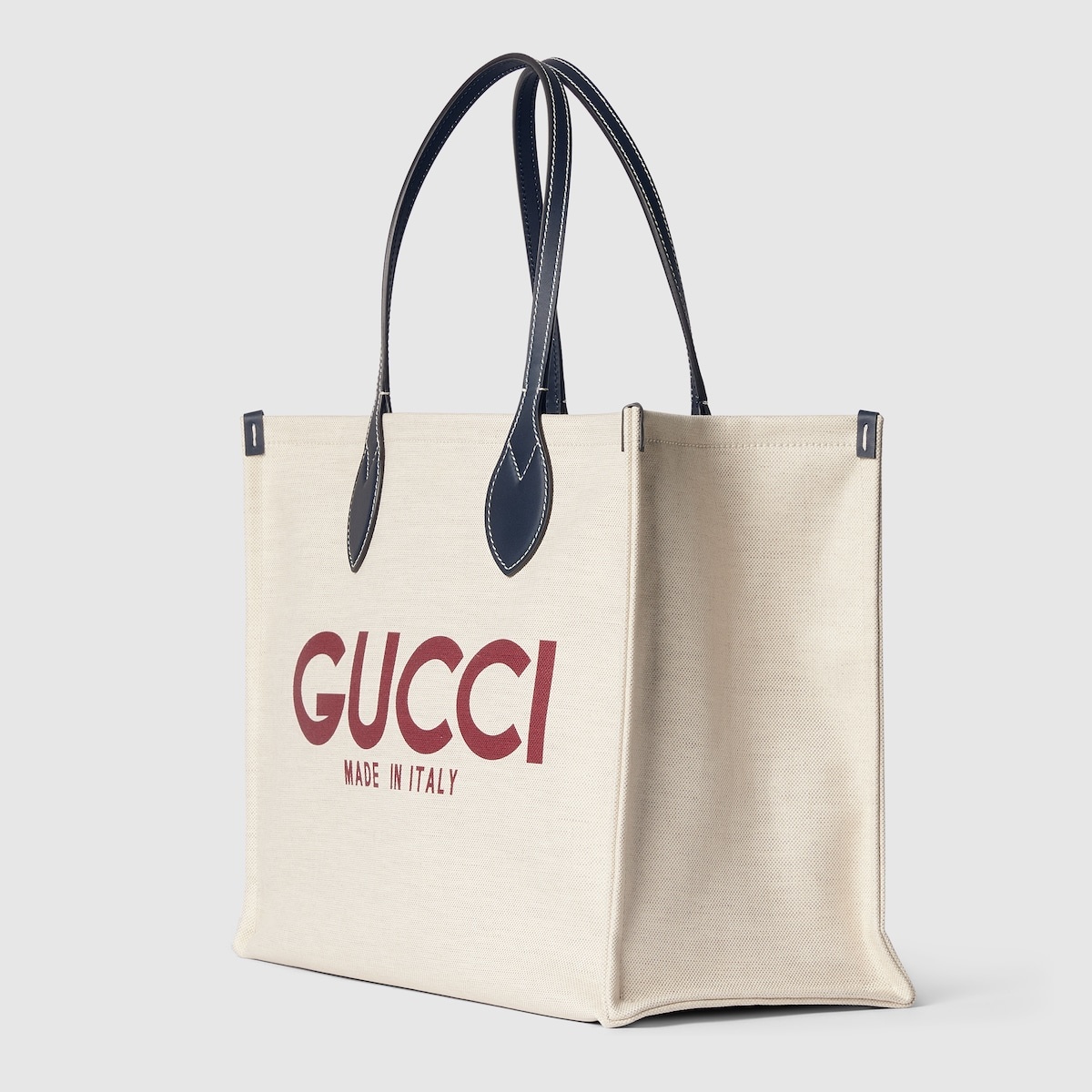 Medium tote bag with Gucci print - 2