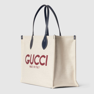 GUCCI Medium tote bag with Gucci print outlook