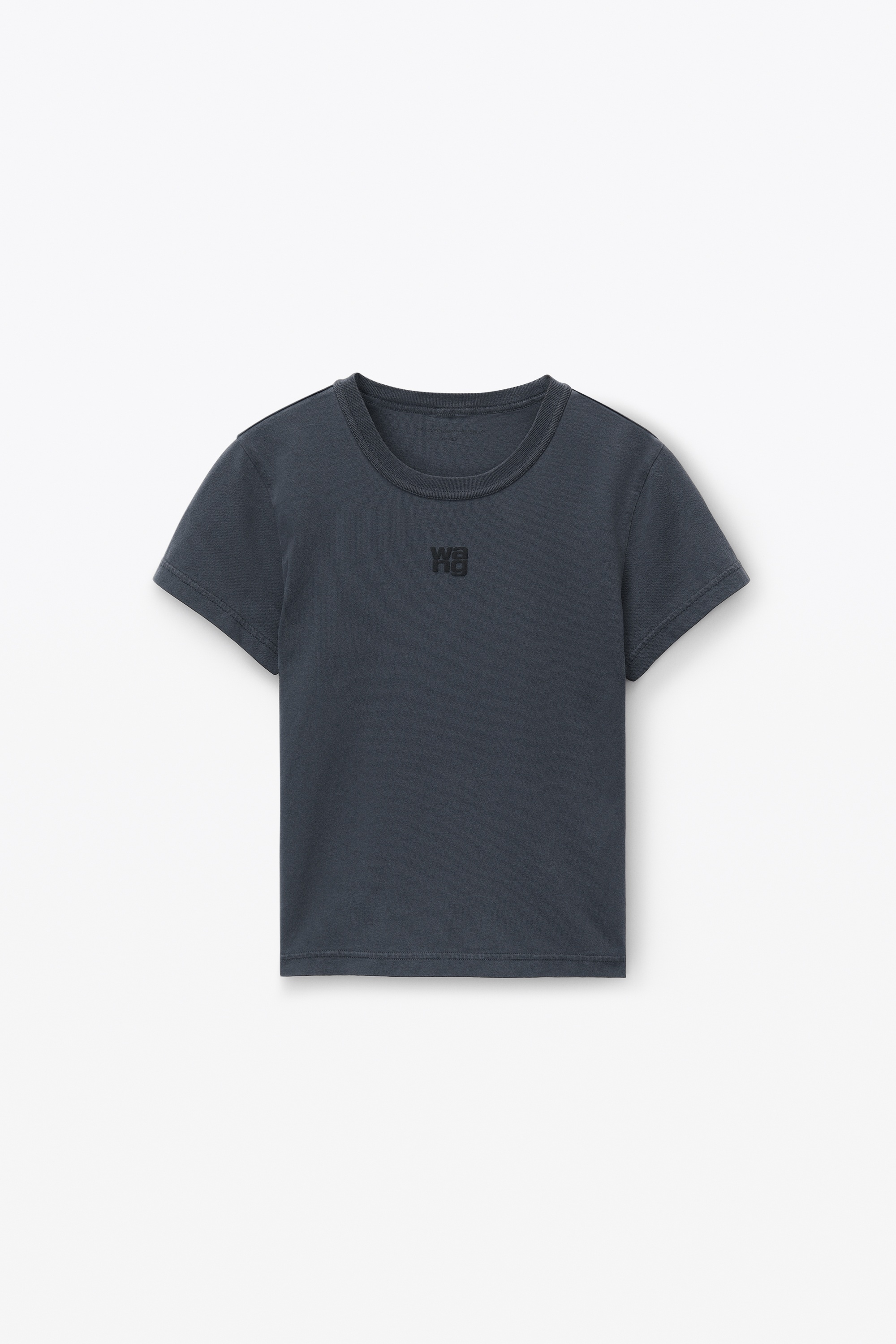 Puff logo shrunken tee in cotton jersey - 1