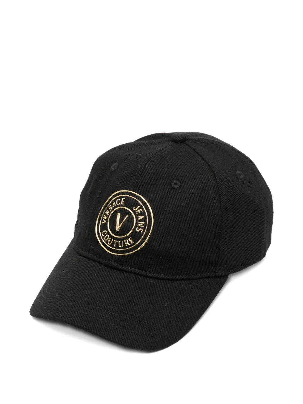 logo-plaque baseball cap - 1