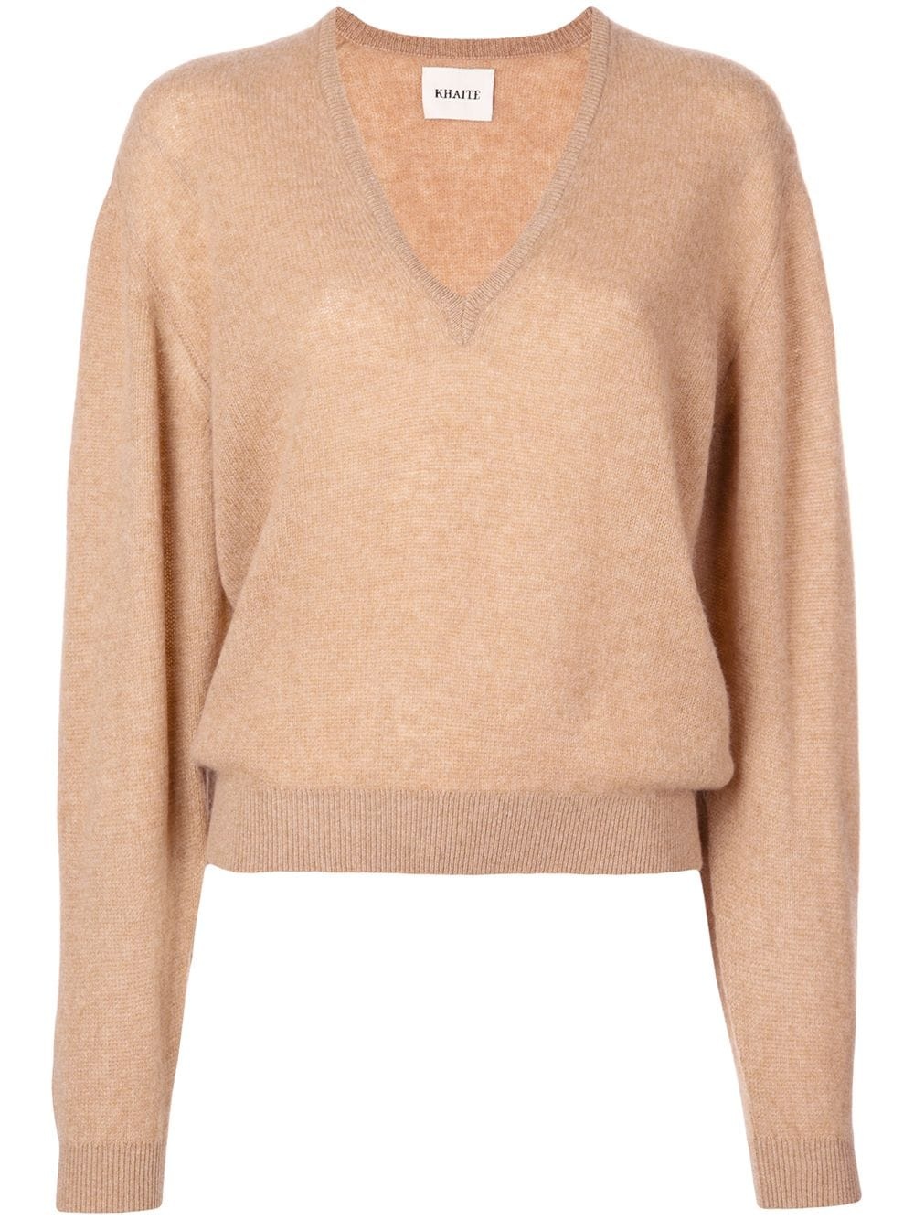 cashmere v-neck sweater - 1