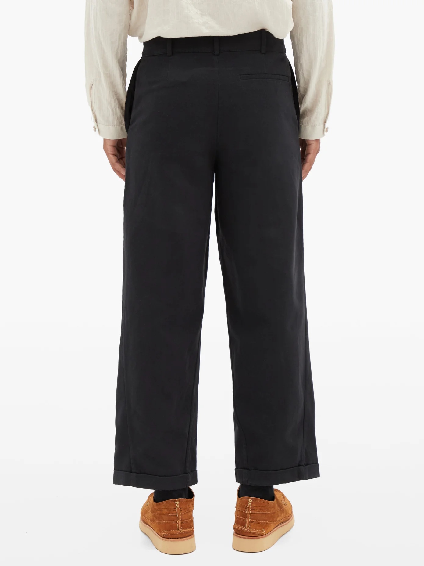 The Bricklayer cotton wide-leg trousers - 5