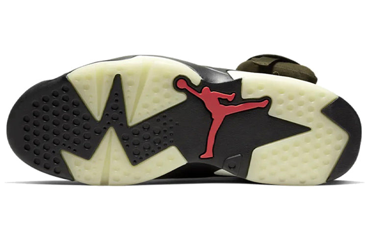 Travis Scott x Air Jordan 6 Retro 'Olive' CN1084-200 - 6