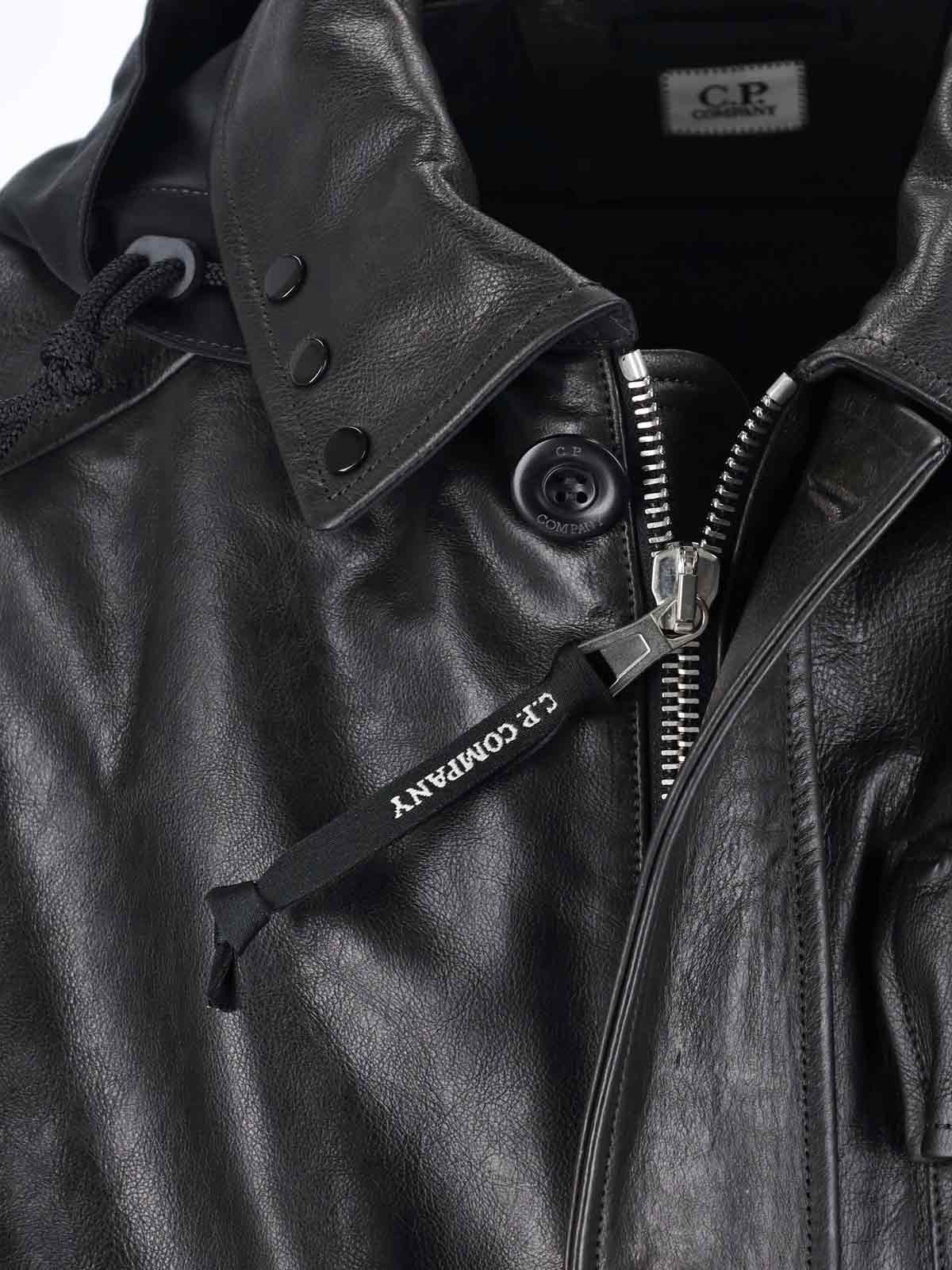 'MILLE' LEATHER JACKET - 3