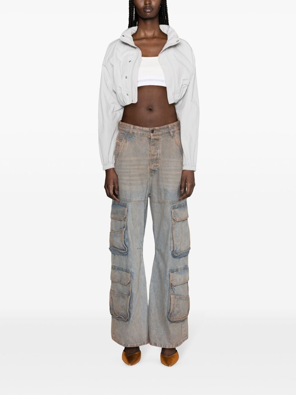 1996 D-Sire low-rise straight jeans - 2