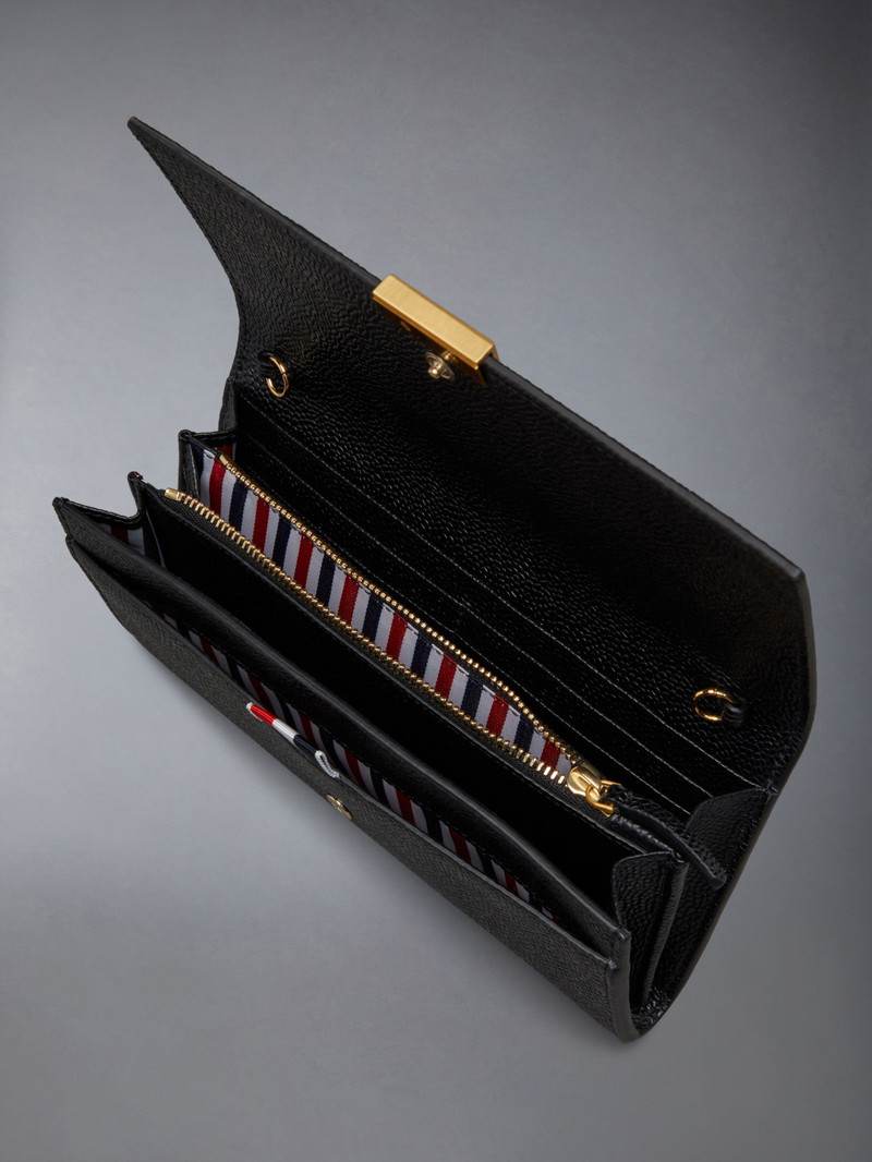 Pebble Grain Pave Wallet 5