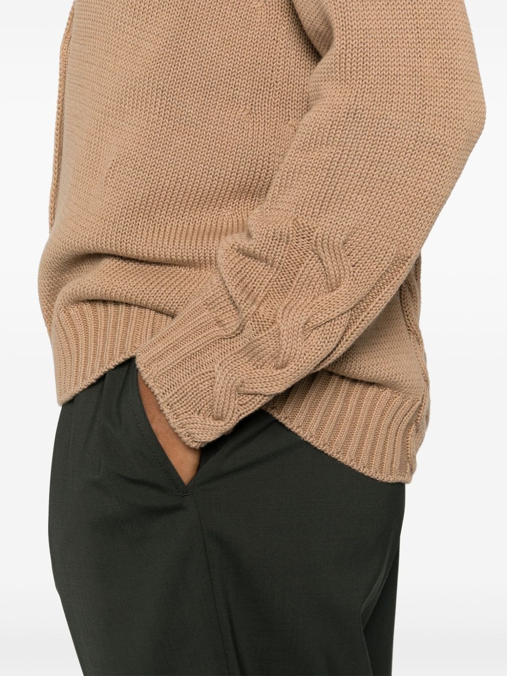 Biscuit cotton Lukas cardigan - 5