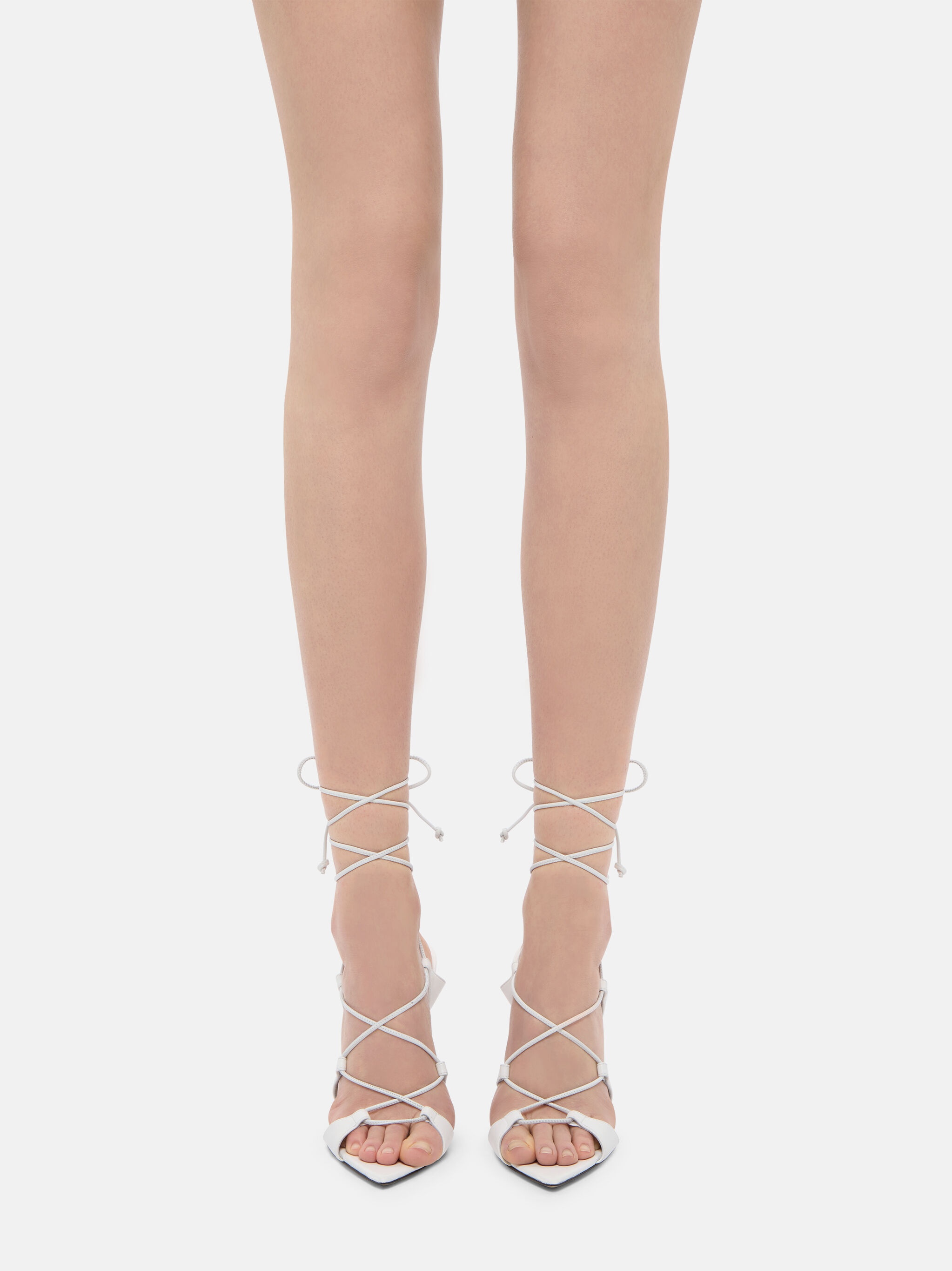 ''RENÈE'' WHITE SANDAL - 5