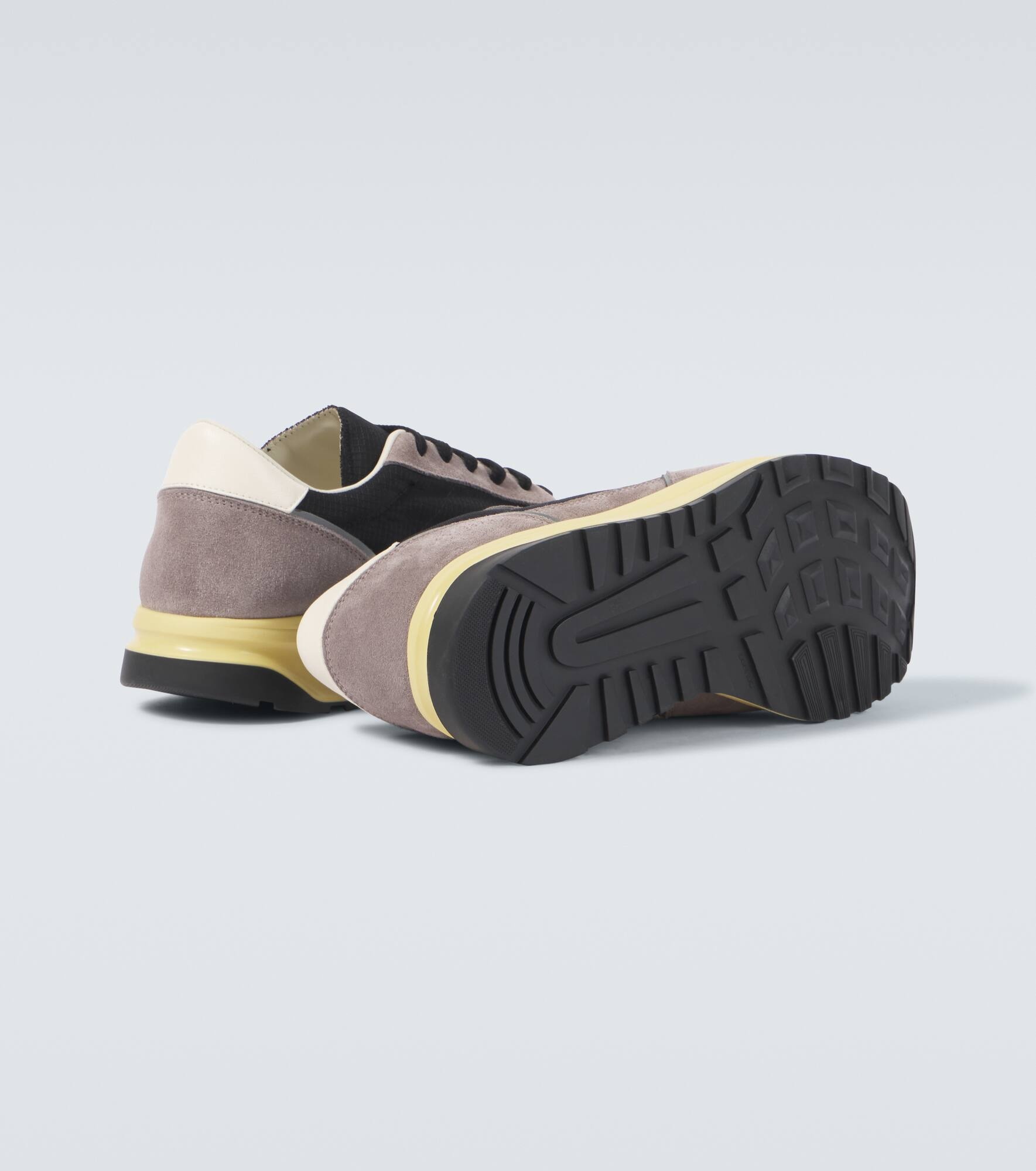 Track Classic suede-trimmed sneakers - 7