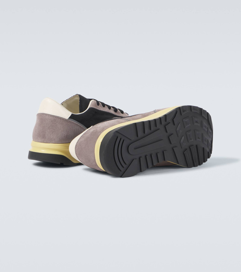 Track Classic suede-trimmed sneakers 7