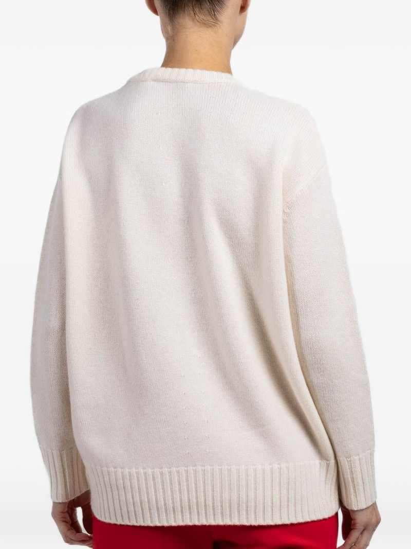 detail-embroidered sweater 4