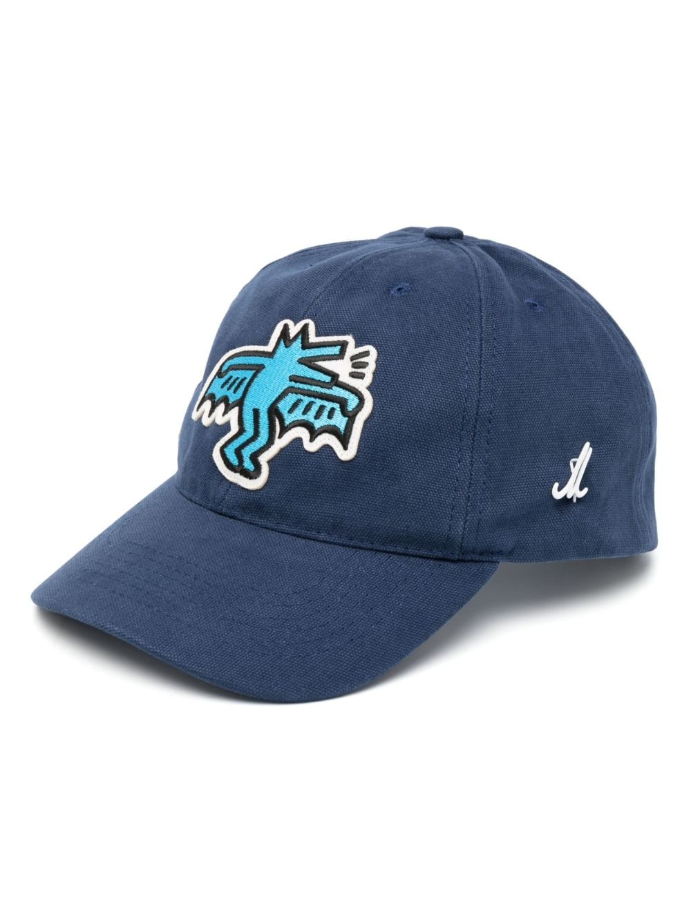 x Keith Haring patch-detail baseball cap - 1