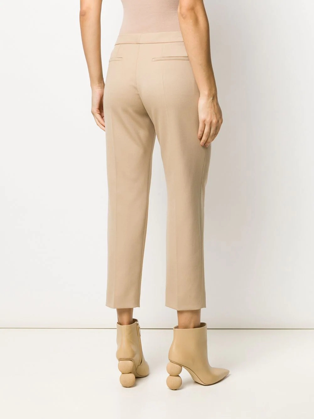 tailored cropped trousers - 4