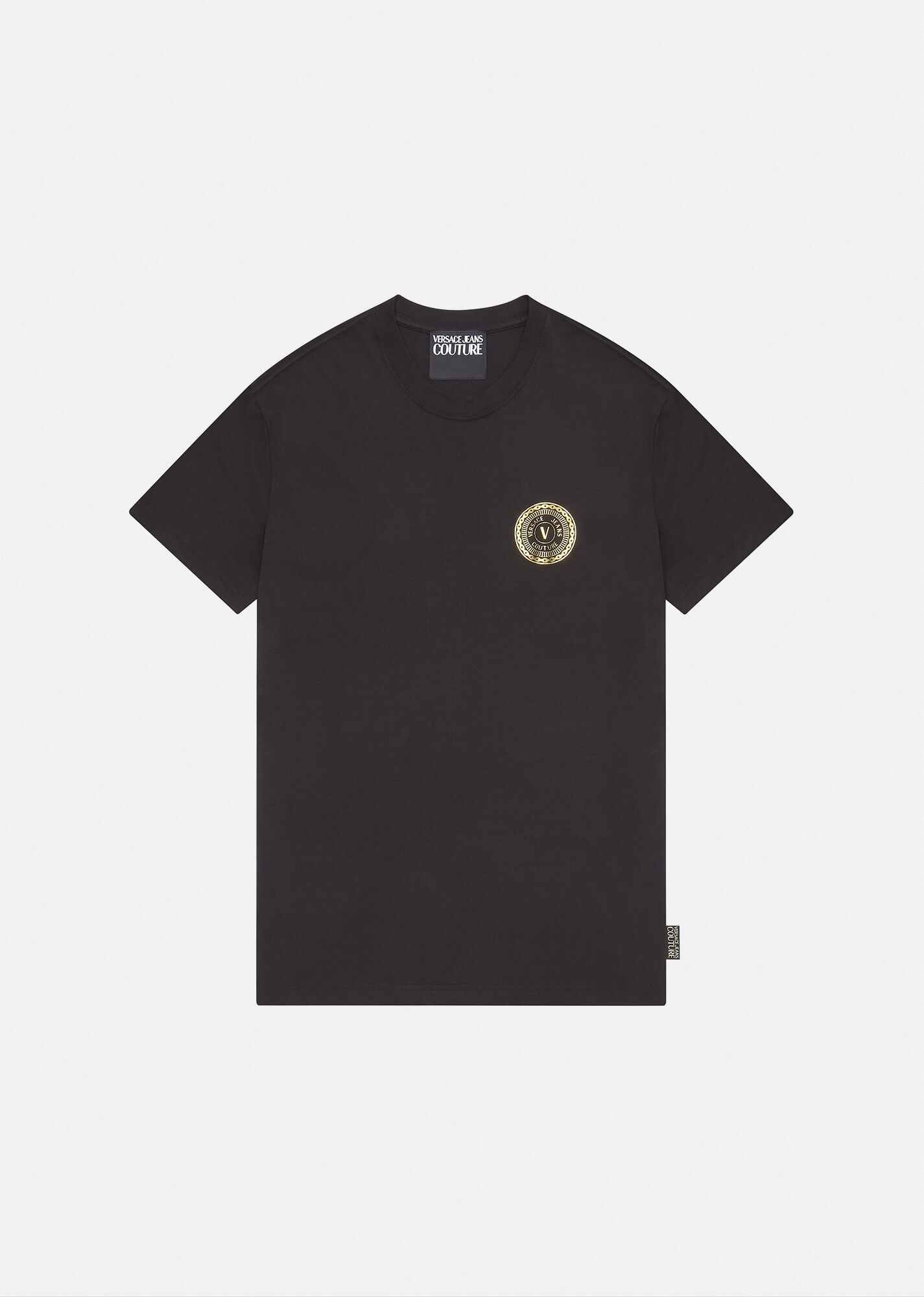 Gold Foil V-Emblem Accent T-Shirt - 1