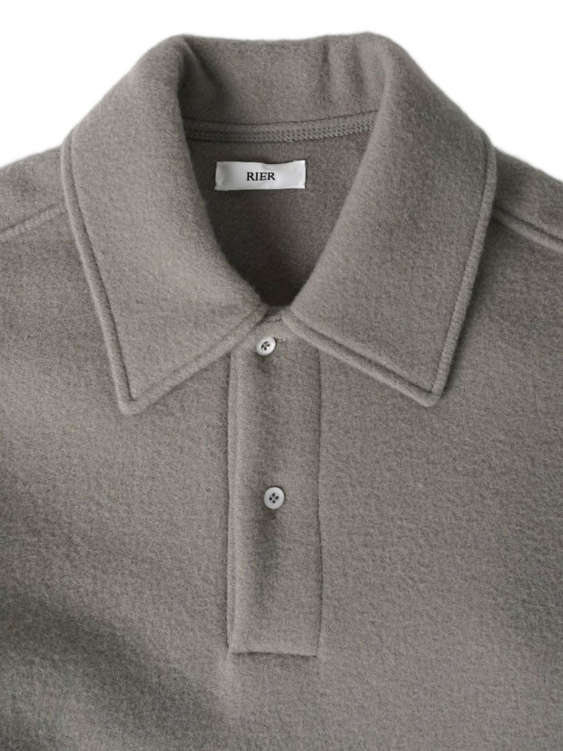 fog fleece polo shirt 3