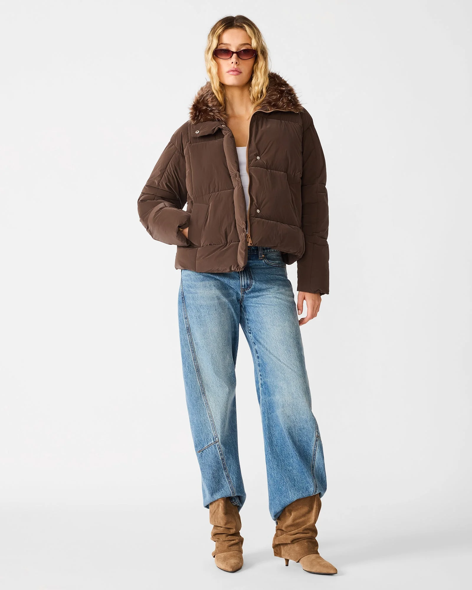 BERWIN COAT DARK TOFFEE - 1