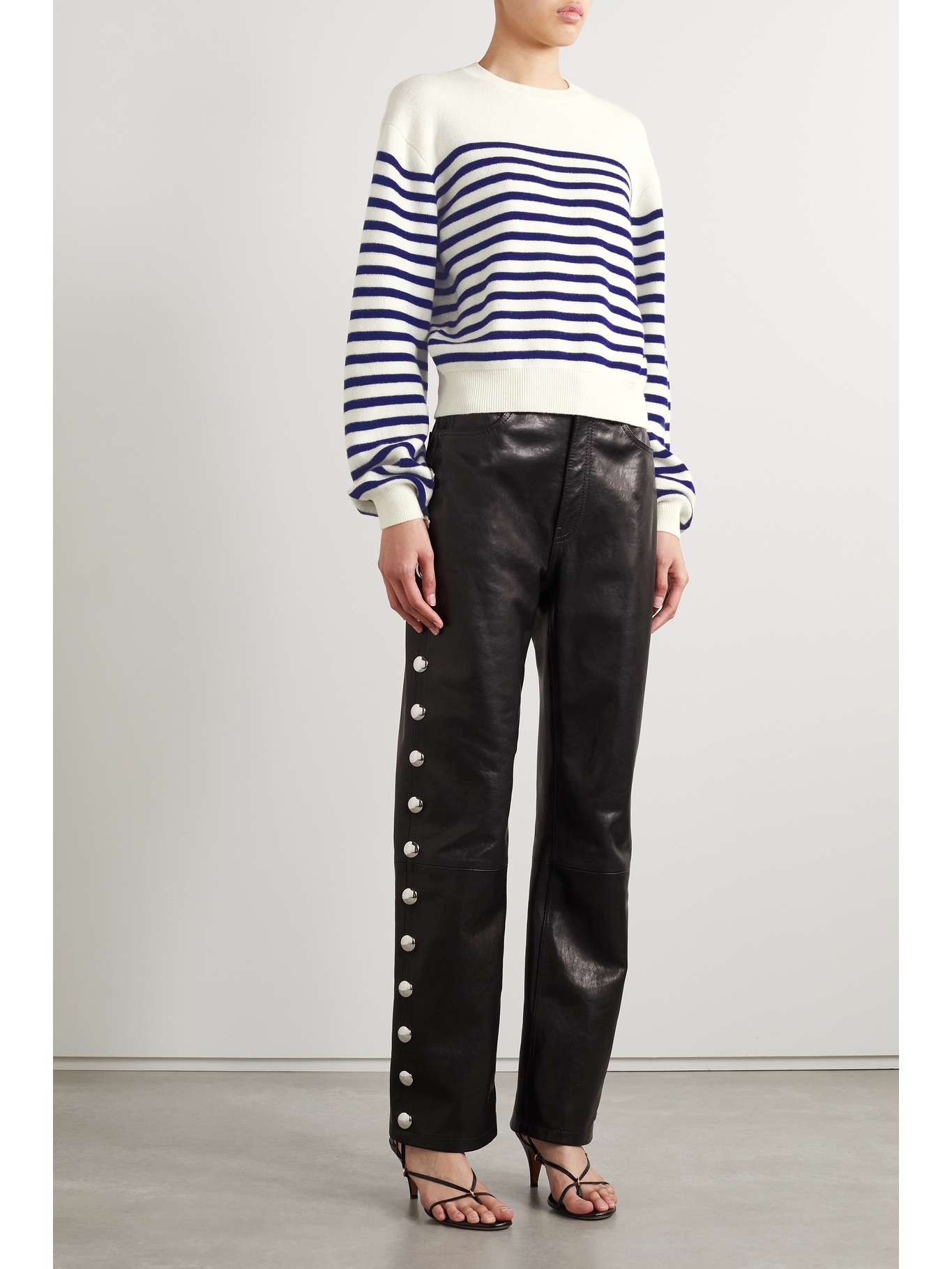 Viola striped cashmere sweater - 2