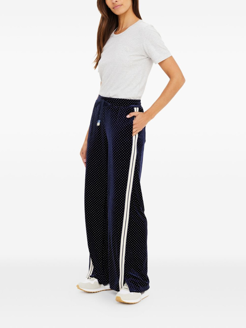 THE UPSIDE Spellbound Roma polka-dots side-stripe trousers outlook