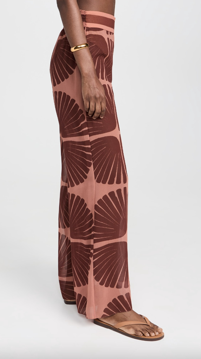 Rapsodia Del Río Pants In Pink Terracotta - 6