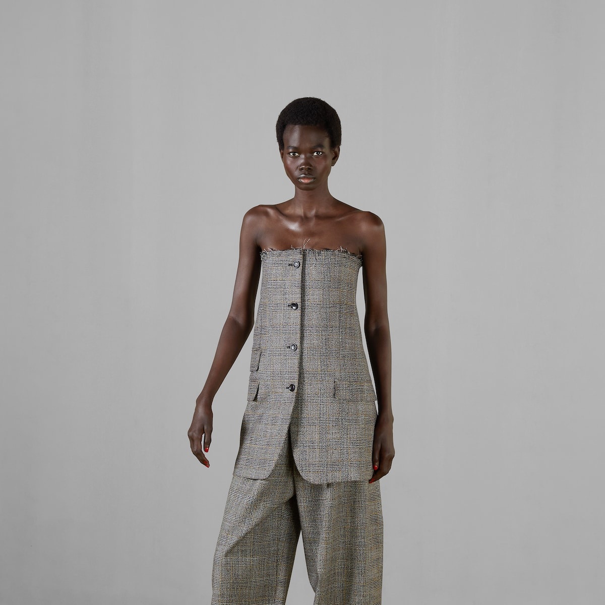 Prince of Wales wool dress - 6
