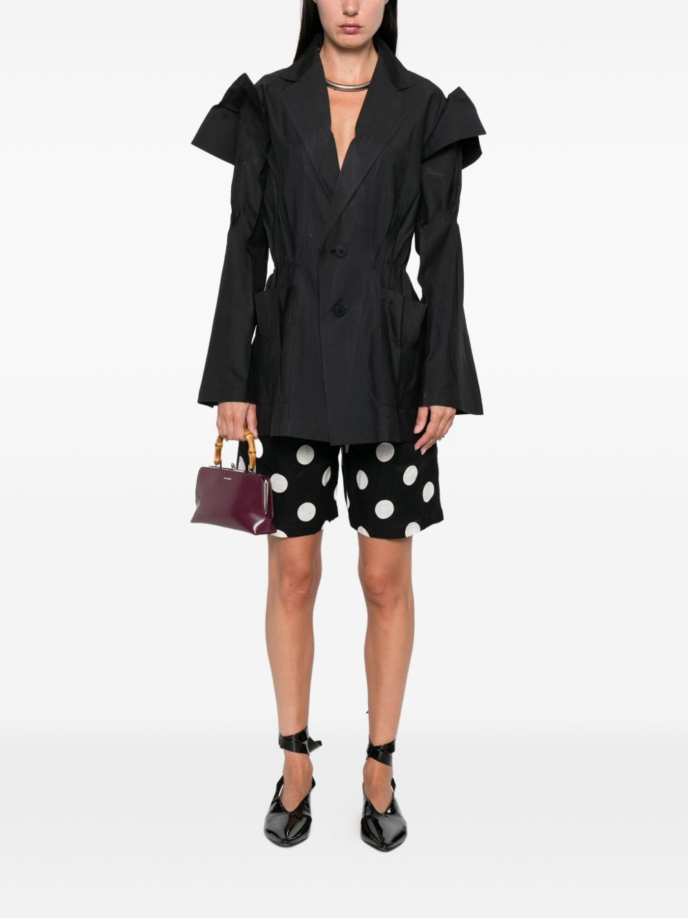 Crimped and Pressed blazer - 2
