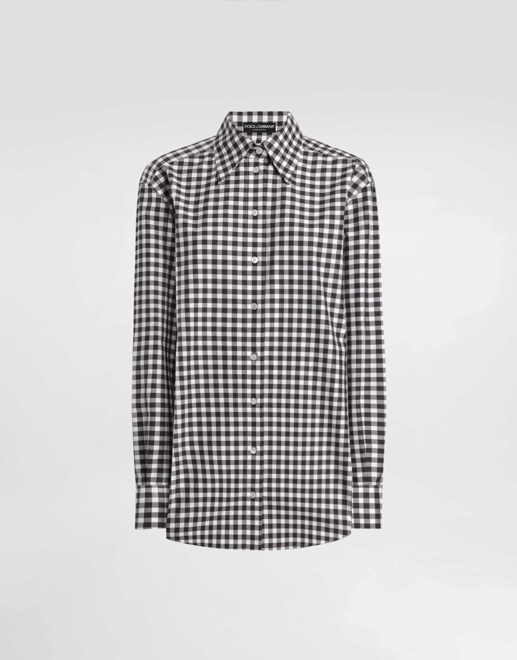 Cotton check shirt - 1