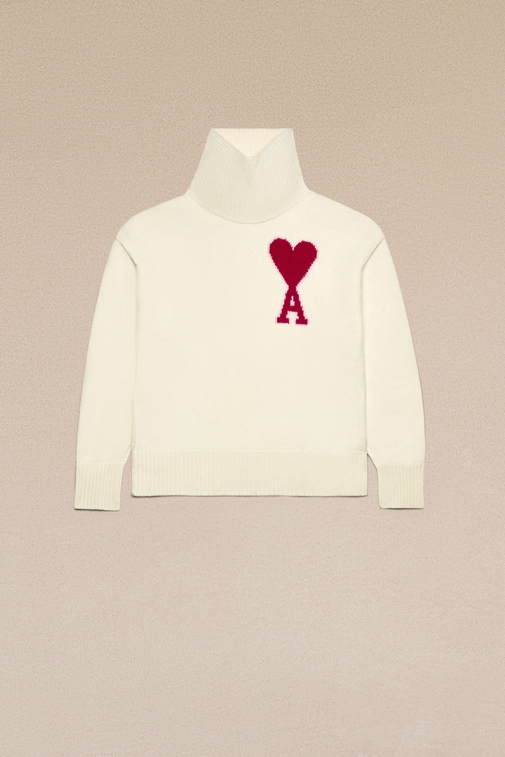 Red Ami de Coeur Sweater - 3