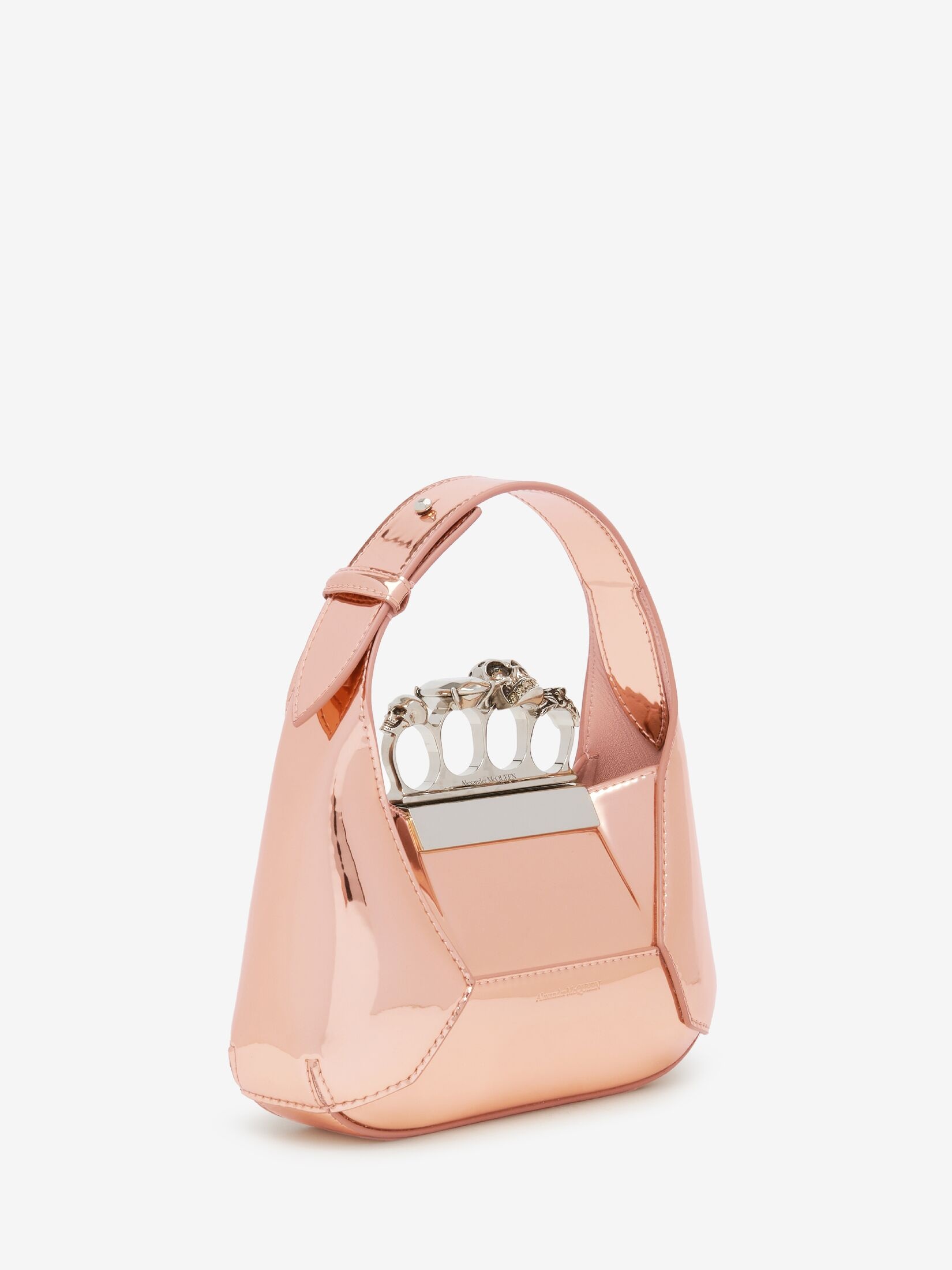 Women's The Jewelled Hobo Mini Bag in Copper - 2