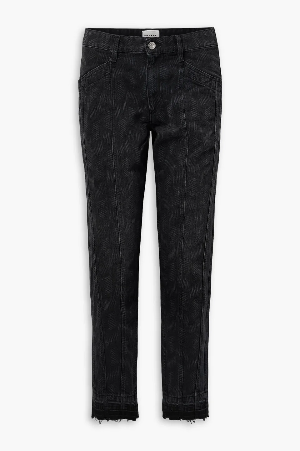 Sulanoa mid-rise straight-leg jeans - 1